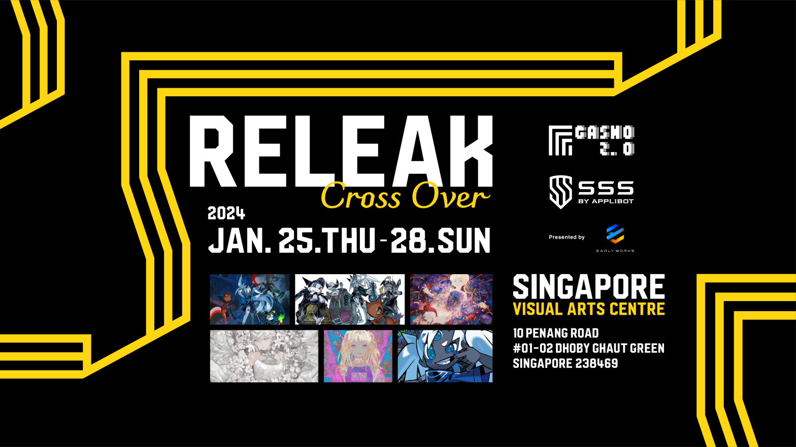 RELEAK Cross Over Exhibition - Visual Arts Centre