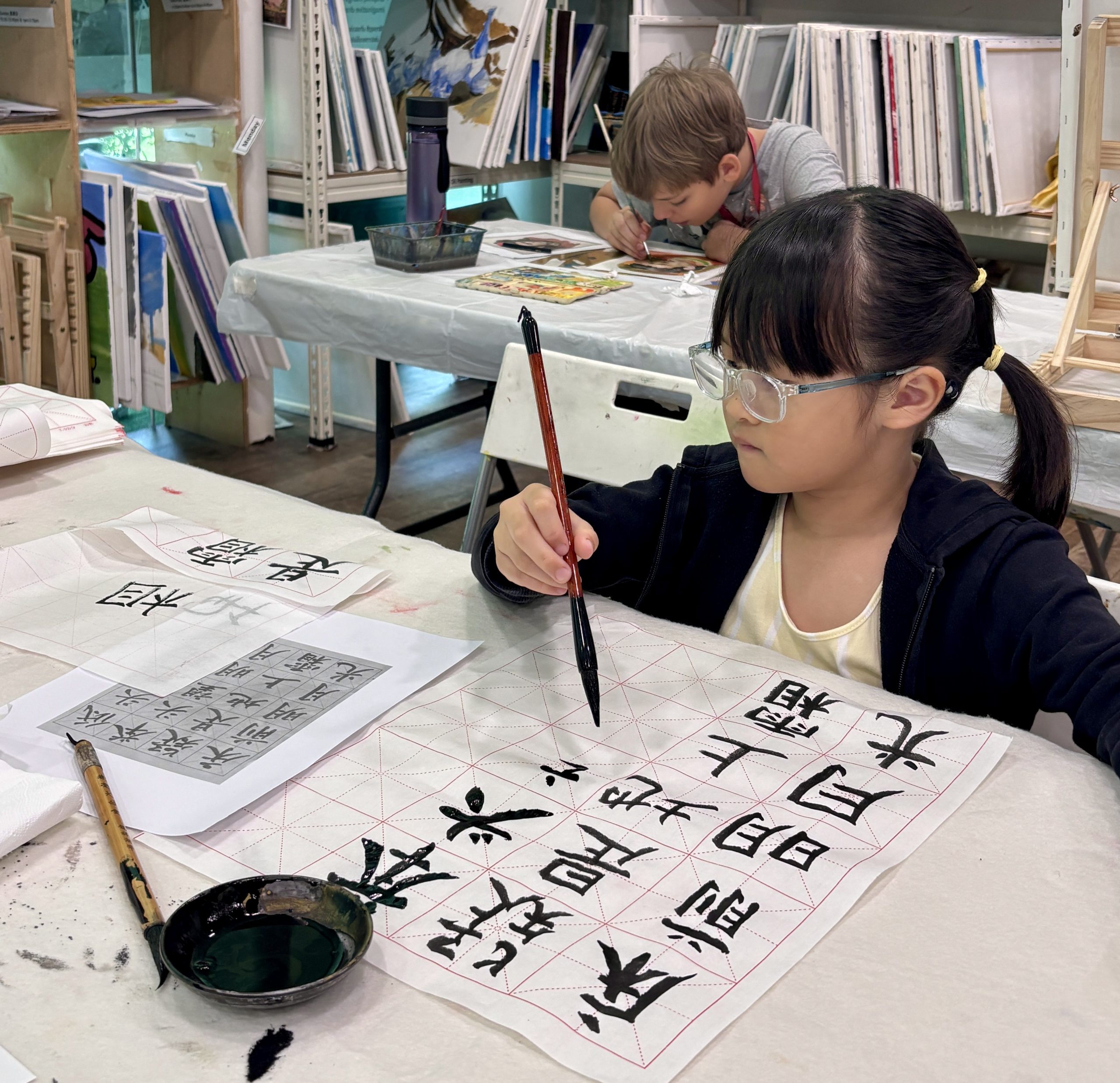 Professional Chinese Calligraphy Writing Kids Art Course Art Class in Visual Arts Centre Singapore.jpg