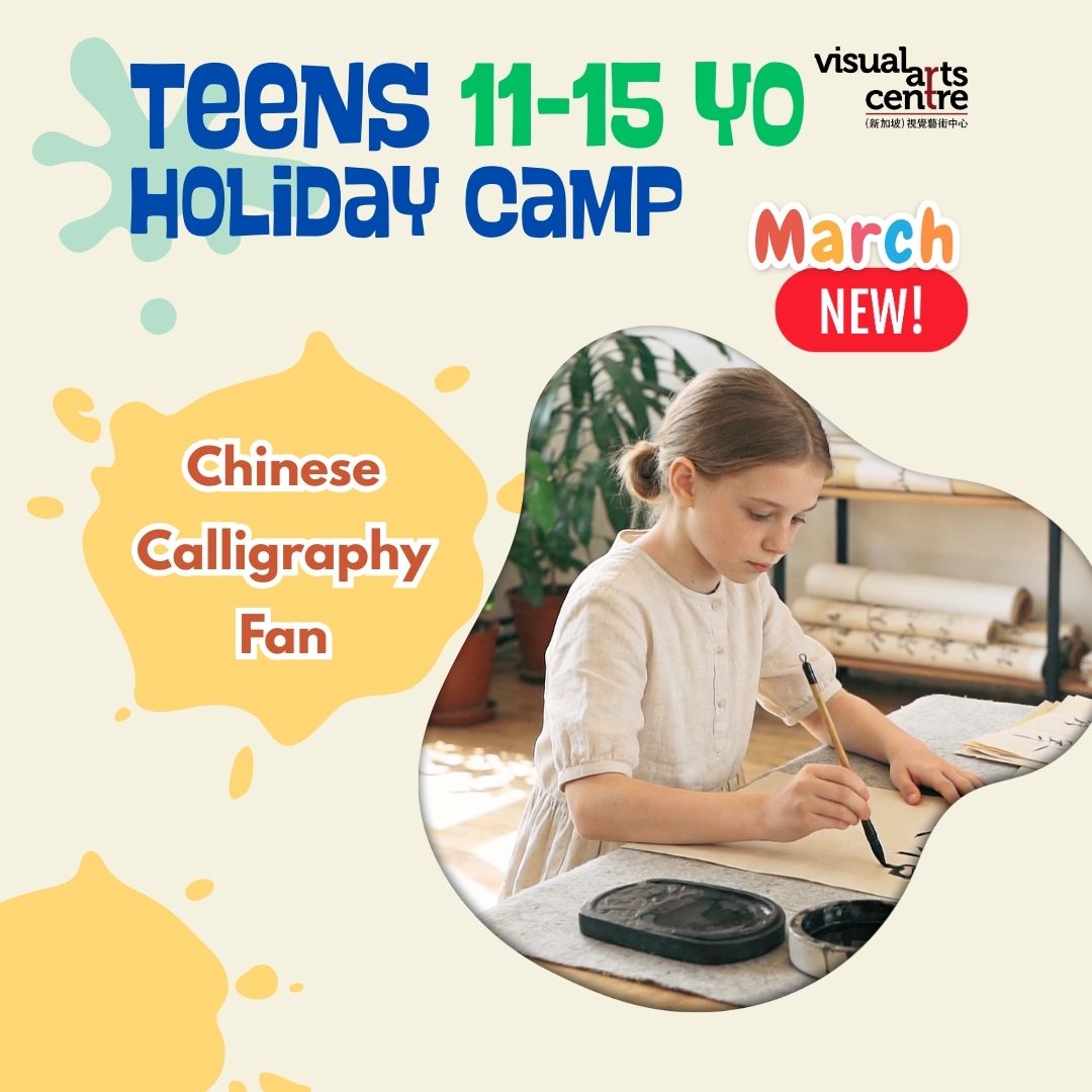 1 day art camp march to june holiday Vidual Arts Centre Singapore