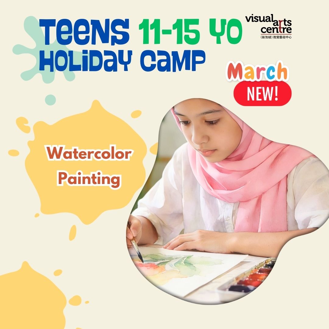 1 day art camp march to june holiday Vidual Arts Centre Singapore