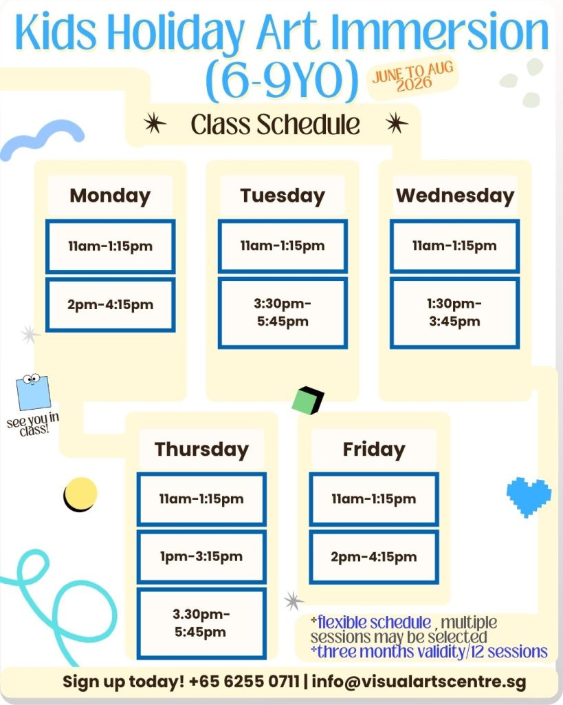 best_holiday_art_class_in_singapore_visual_arts_centre_holiday_june_to_august_2026_schedule