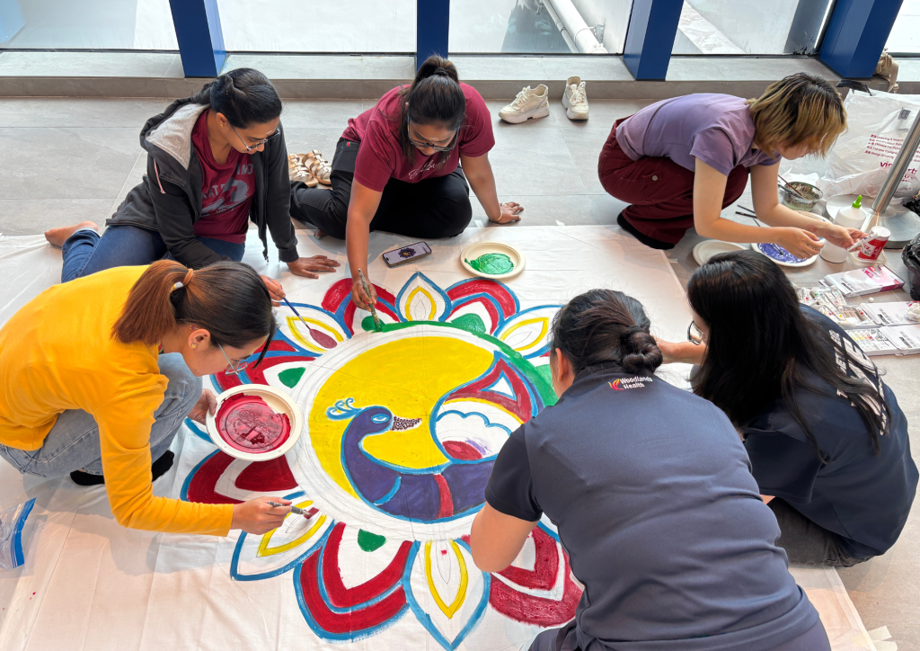 Happy Deepavali – Team bonding Art Jamming Workshops