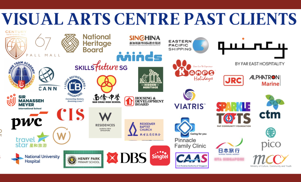 Visual Arts Centre art jamming art workshop clients list