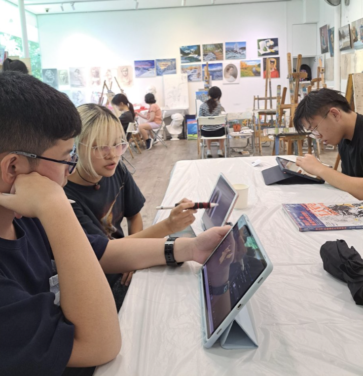 manga drawing and digital painting art course Visual Arts Centre