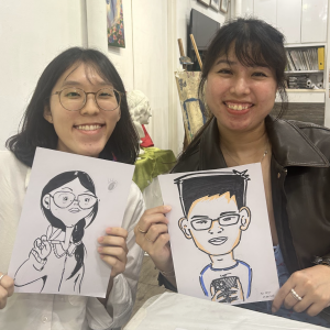 caricature drawing art workshop art jamming Visual Arts Centre