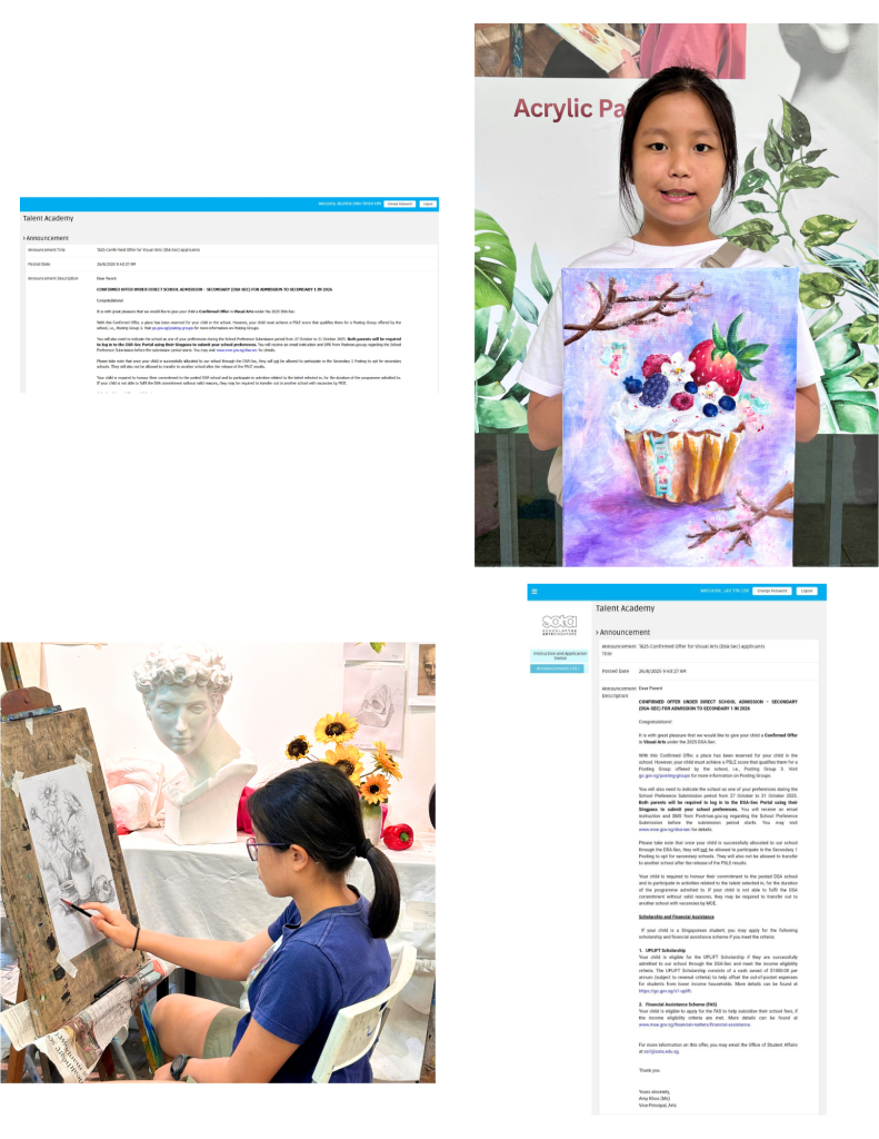 Portfolio success story in Visual Arts Centre