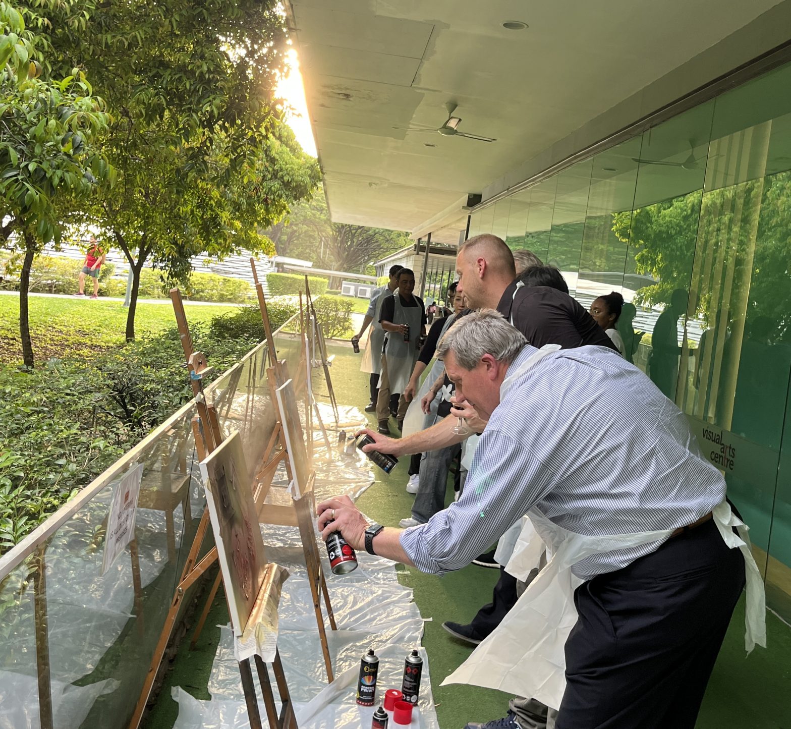 New Year 2026 with Team Bonding Art Jamming in Singapore