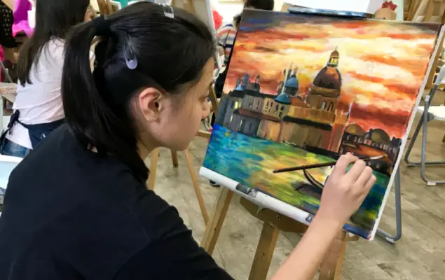 DSA Art Portfolio Preparation Course ( Process) Acrylic Painting with Private Coaching at Visual Arts Centre