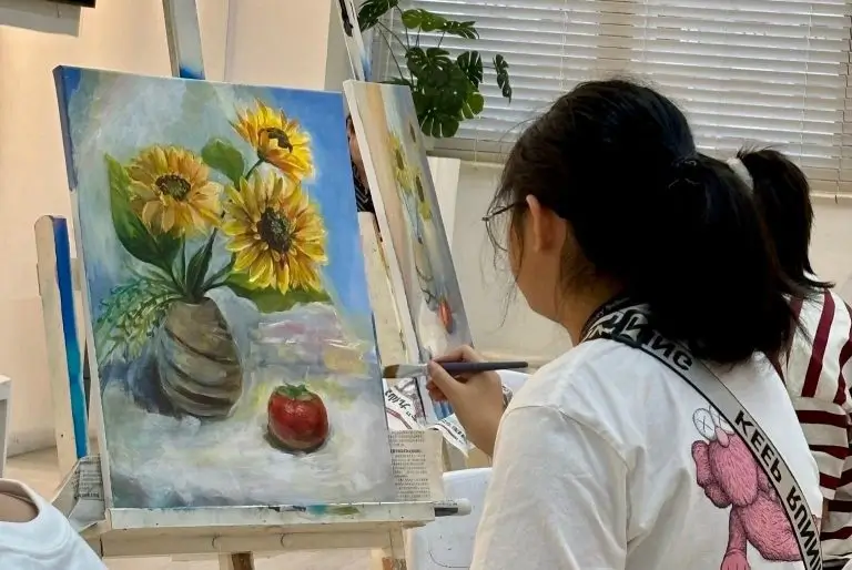 best dsa preparation art course in singapore DSA acrylic painting teen Art Portfolio Preparation DSA-SOTA, DSA-MOE art course art class Visual Arts Centre