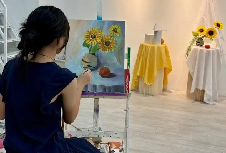 DSA oil painting teen Art Portfolio Preparation DSA-SOTA, DSA-MOE art course art class Visual Arts Centre