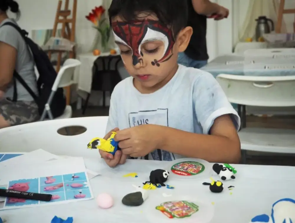 creative kids art immersion course Visual Arts Centre