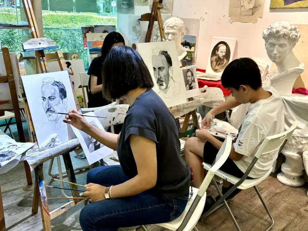 Private Class for portfolio development! Develop painting skills at our space that will help you in creating your portfolio for DSA