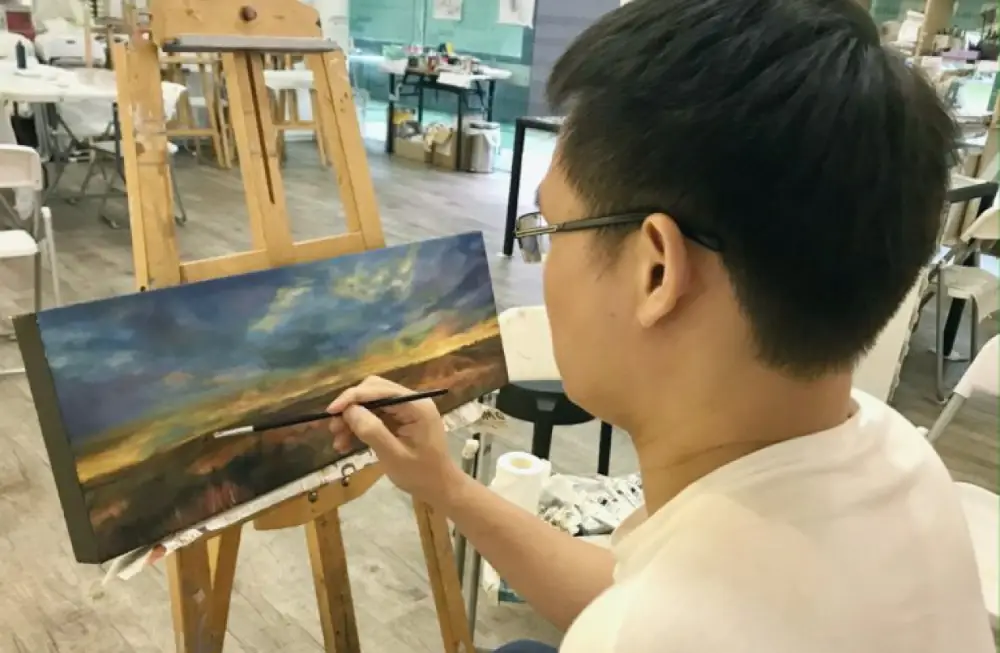 Visual Arts Centre Oil painting course
