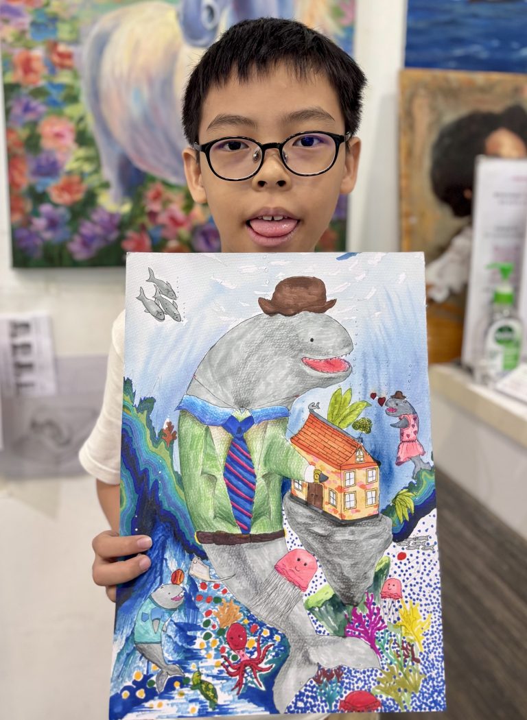 Best children kids art class in singapore! Learn art with all mediums!