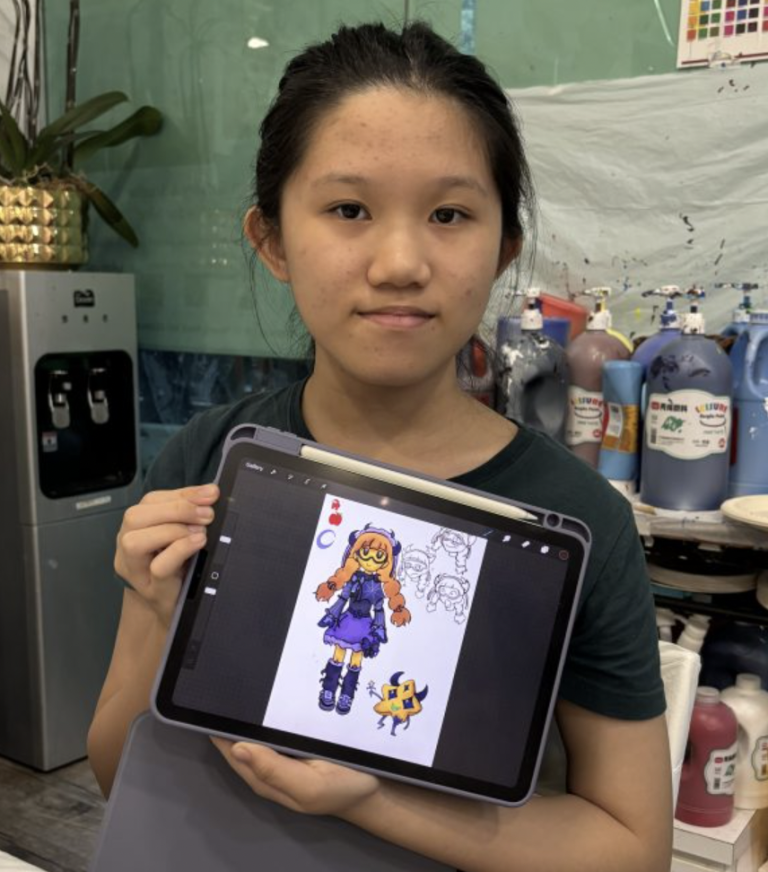 Digital Art Drawing & Painting - Character Costume Design Workshop with Visual Arts Centre Singapore