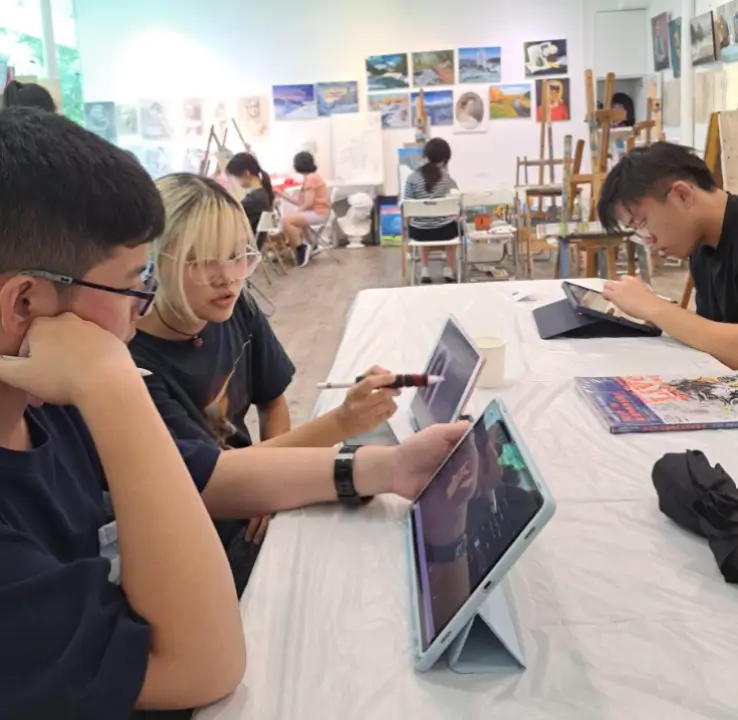 manga drawing and digital painting art course Visual Arts Centre