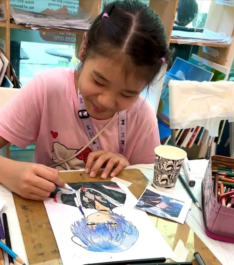 面向初学者的专业漫画课程 manga drawing course in singapore visual arts centre