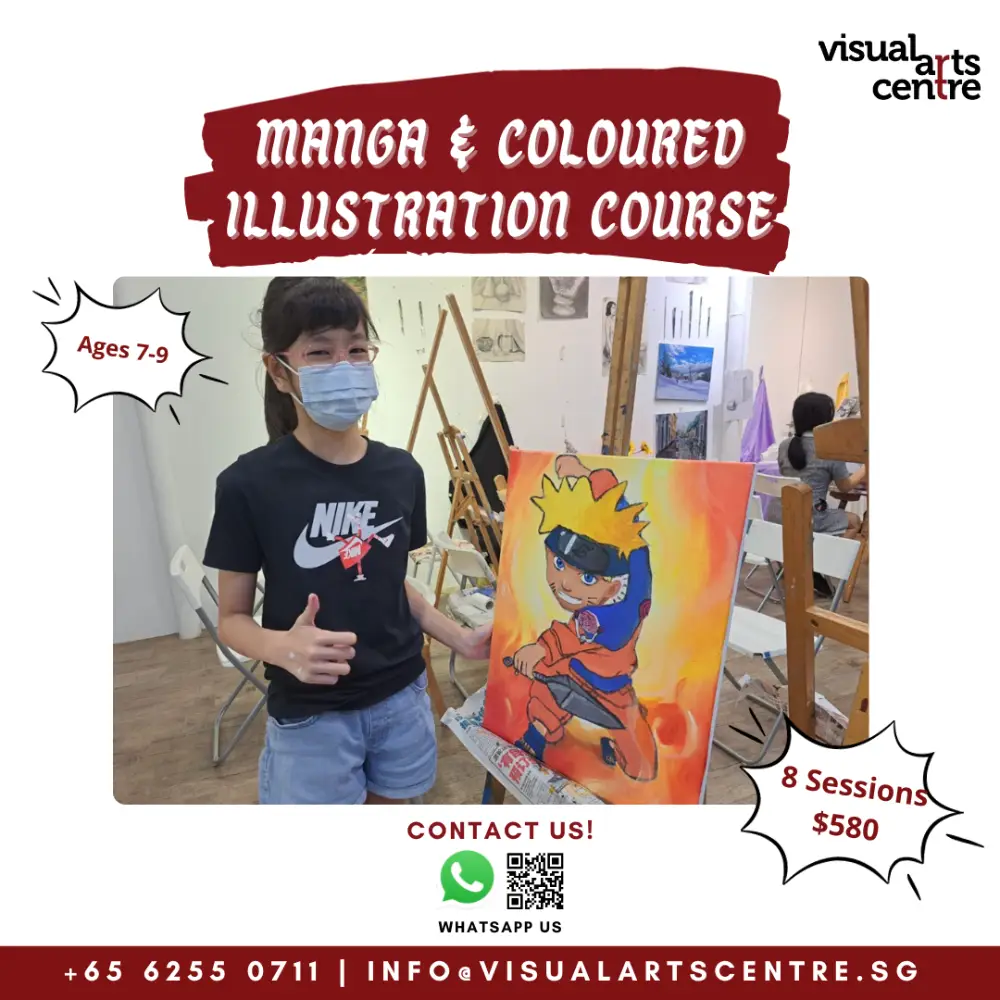 Manga & Coloured Illustration Course Visualartscentre
