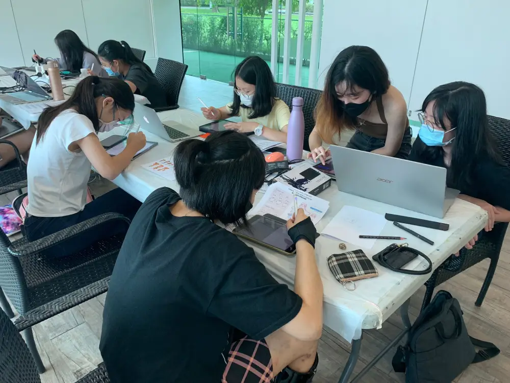 introduction to digital painting and drawing Visual Arts Centre kid