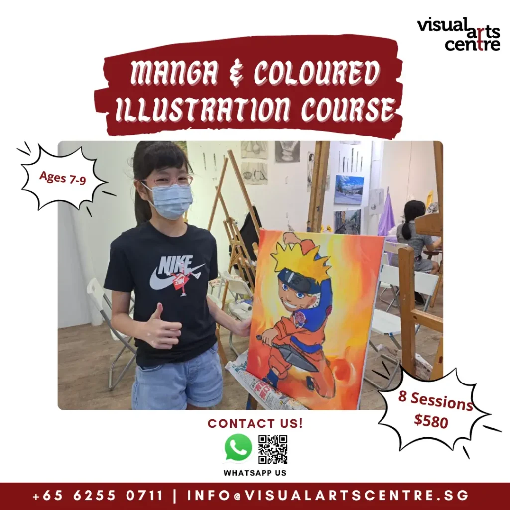 Manga & Coloured Illustration Course Visual arts centre