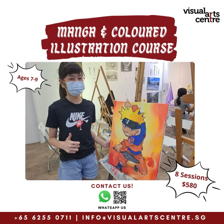 Manga & Coloured Illustration Course Visualartscentre