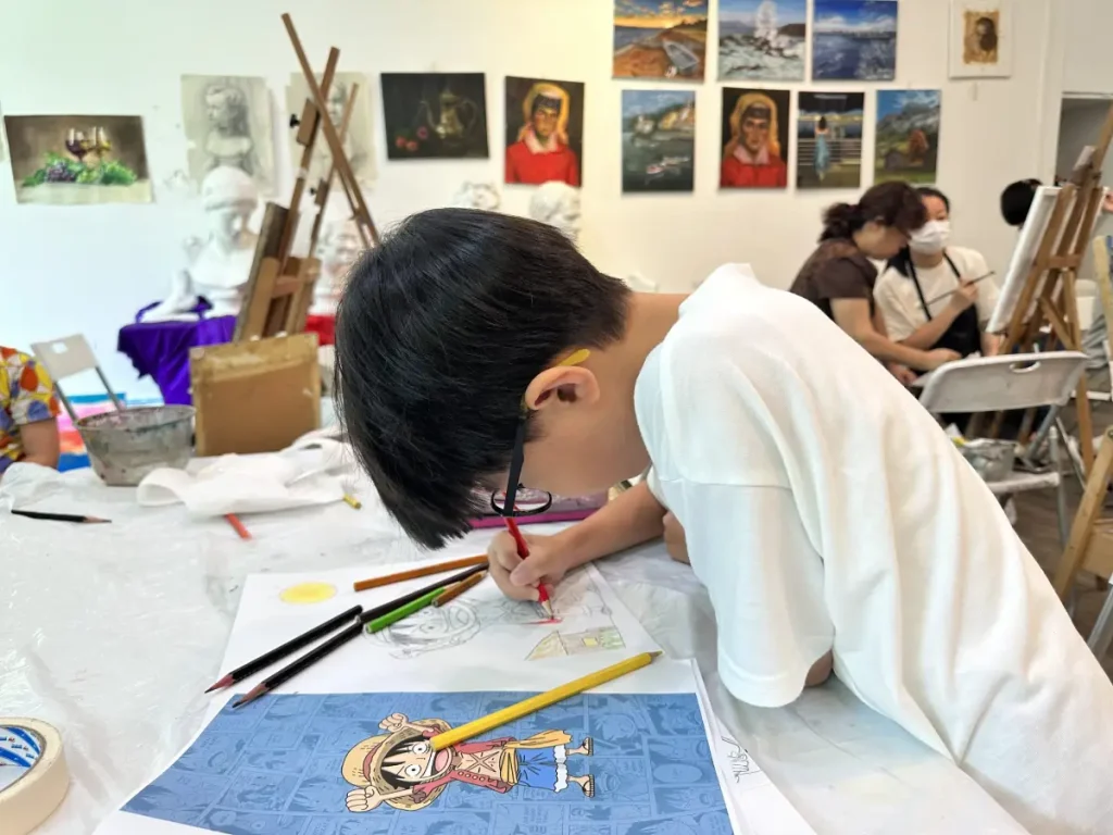 manga drawing visualartscentre singapore