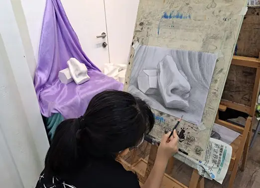 Visual Art Centre Still-life observation drawing