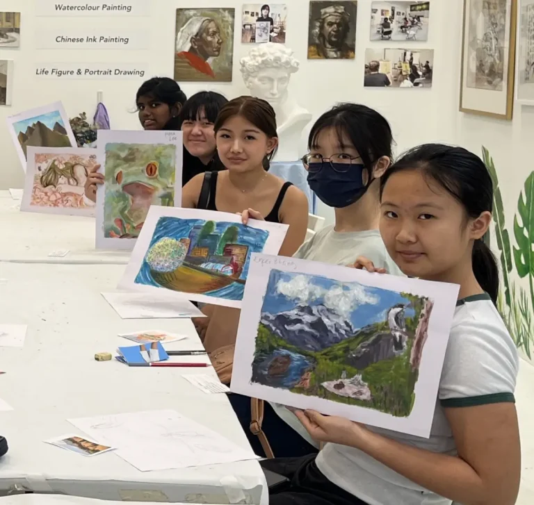 Holiday Bootcamp on Acrylic Painting & Watercolour Painting