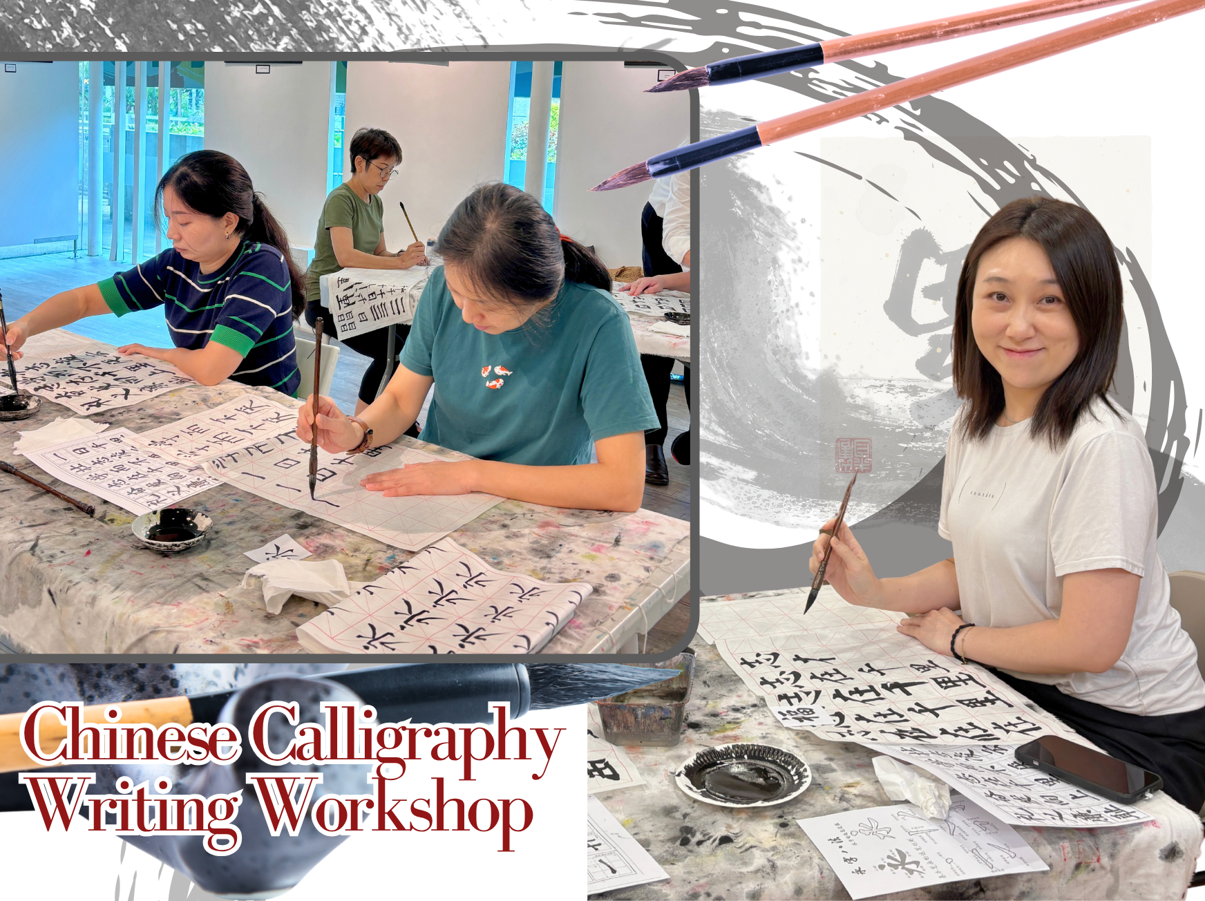 Culture Pass Chinese Calligraphy Writing by Visual Arts Centre Singapore Suitable for all Learners