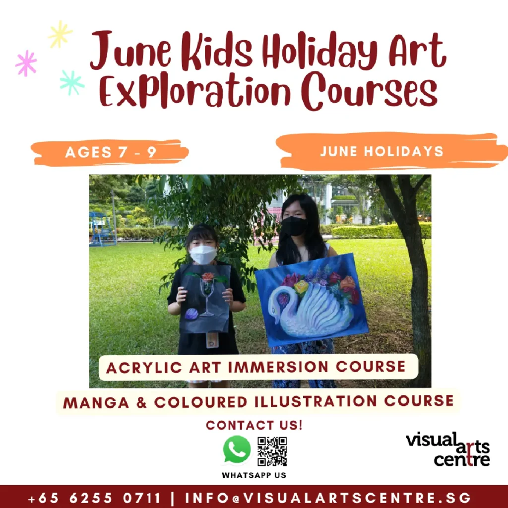 7〜9歳対象のホリデー・アート・クラス／Visual Arts Centre シンガポール