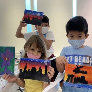 7〜9歳のお子さまを対象としたホリデーアートコース／Visual Arts Centre シンガポール
