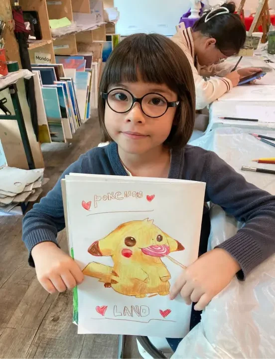 kids holiday art explorations course at visualartscentre singapore