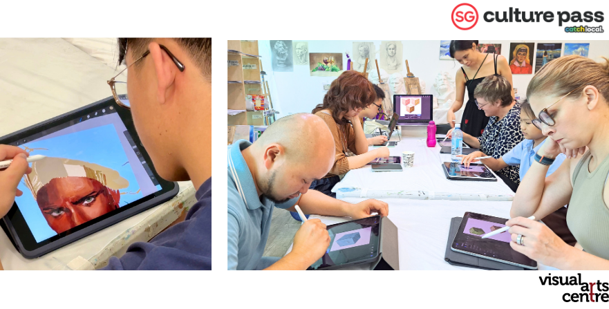 Introduction to Digital Art Workshop _ SG Cultural Pass with Visual Arts Centre