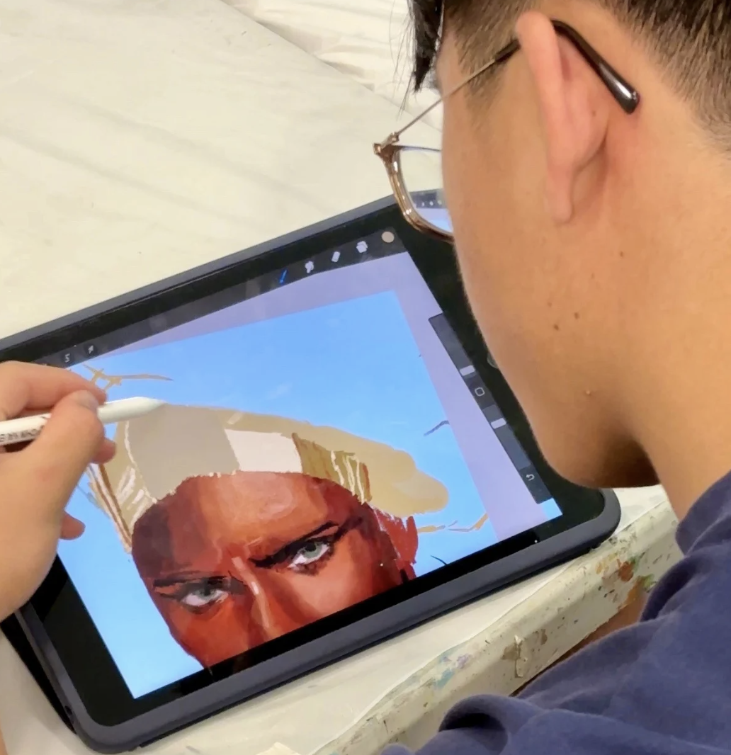 Digital drawing for sg culture pass 60 by visual arts centre