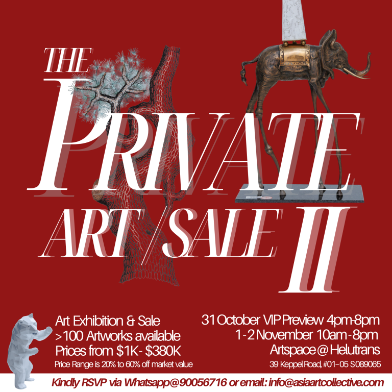 The Private Art Sales 2 Singapore Asia Art Collective
