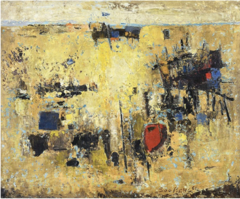 Cheong Soo Pieng artwork for sale and invest during Private Art Sale II with Asia Art Collective