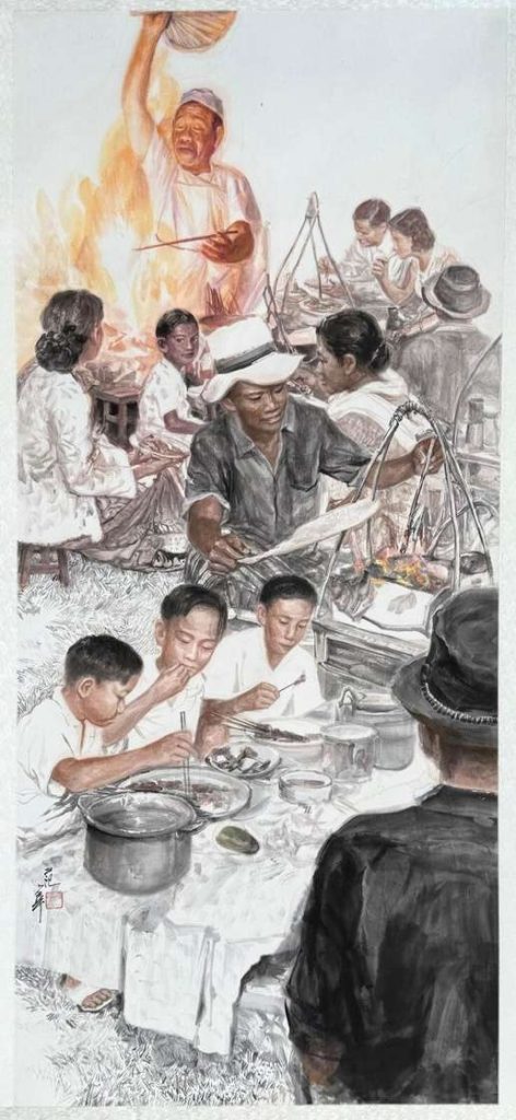 fan_shao_hua_artwork_for_sale_难忘的味道_the_taste_of_memory for sales at discount up to 60 % at The Private Art Sale II