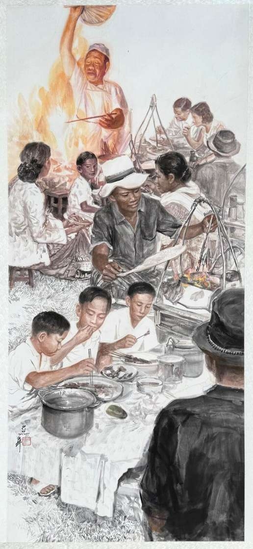 fan_shao_hua_artwork_for_sale_难忘的味道_the_taste_of_memory for sales at discount up to 60 % at The Private Art Sale II