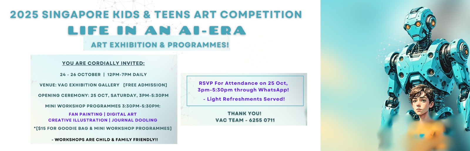 Singapore Kids & Teens Art Competition Portfolio