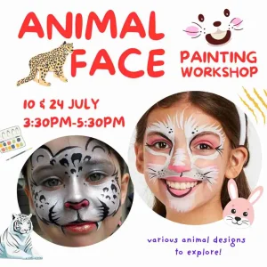 Animal Face Painting Workshop