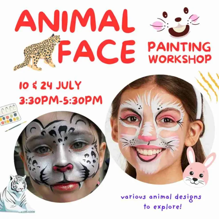 Animal Face Painting Workshop
