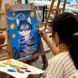 Acrylic Painting Art Immersion Art Course