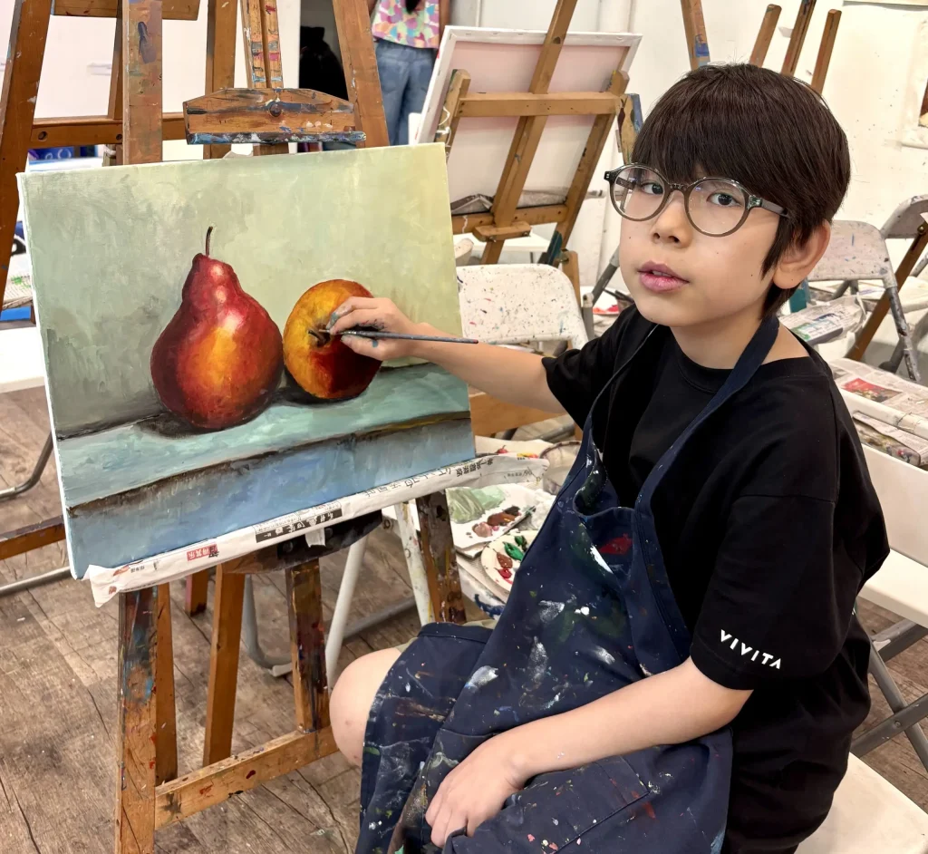 children art course singapore students drawing class