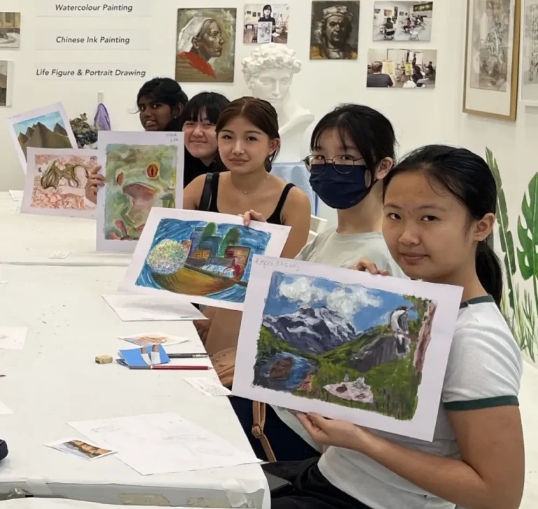 Holiday Bootcamp on Acrylic Painting & Watercolour Painting