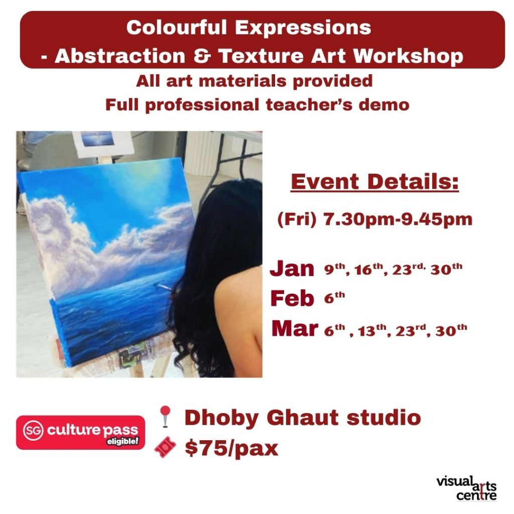 Colourful Expressions - Abstraction & Texture Art Workshop