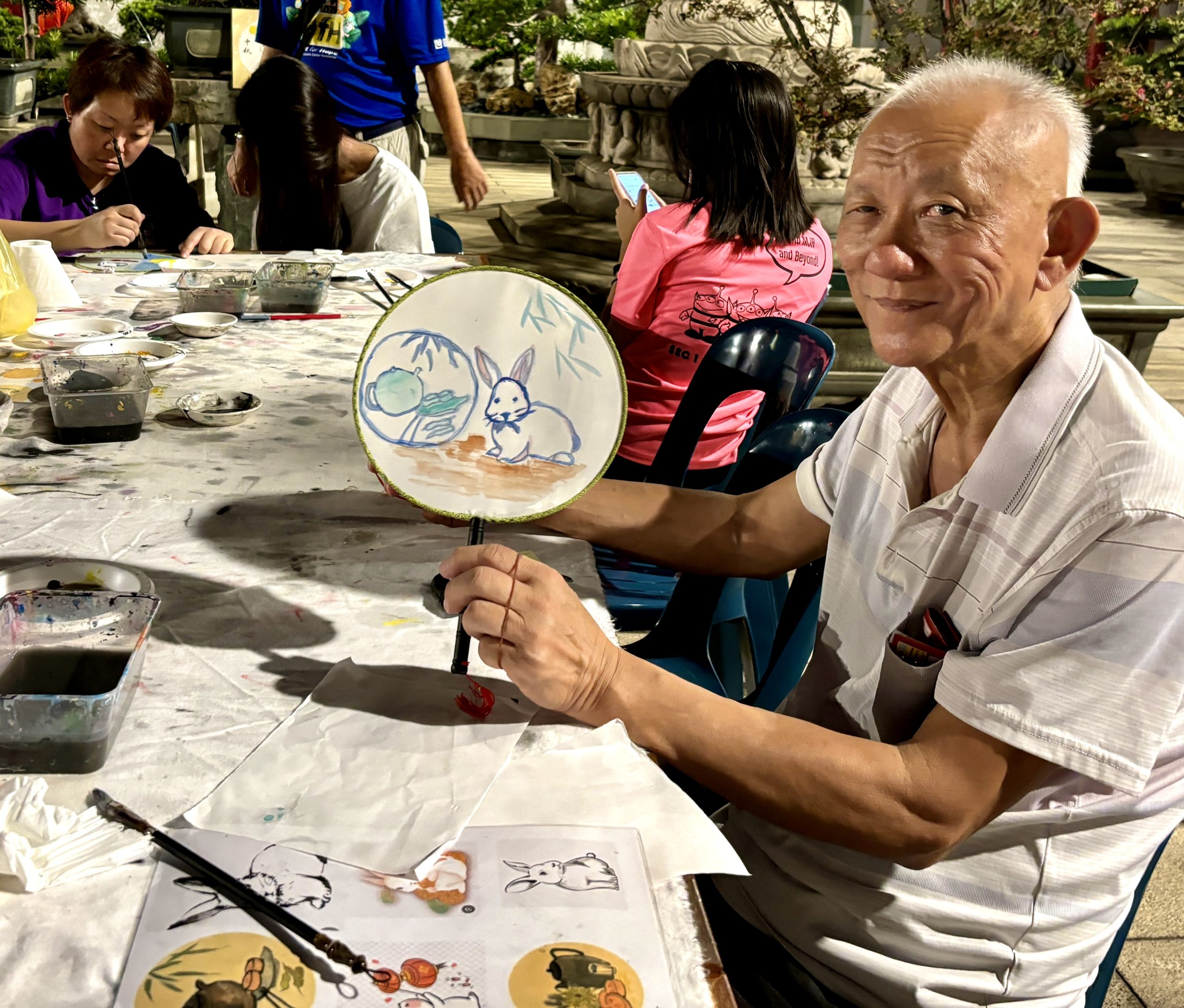 senior Chinese Ink Painting Art Class art course Visual Arts Centre