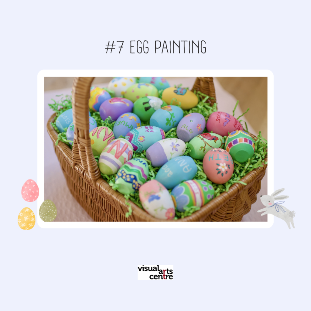 Easter Day Egg Ornament Weaving Team Bonding and Art Jamming Activity Design and Art