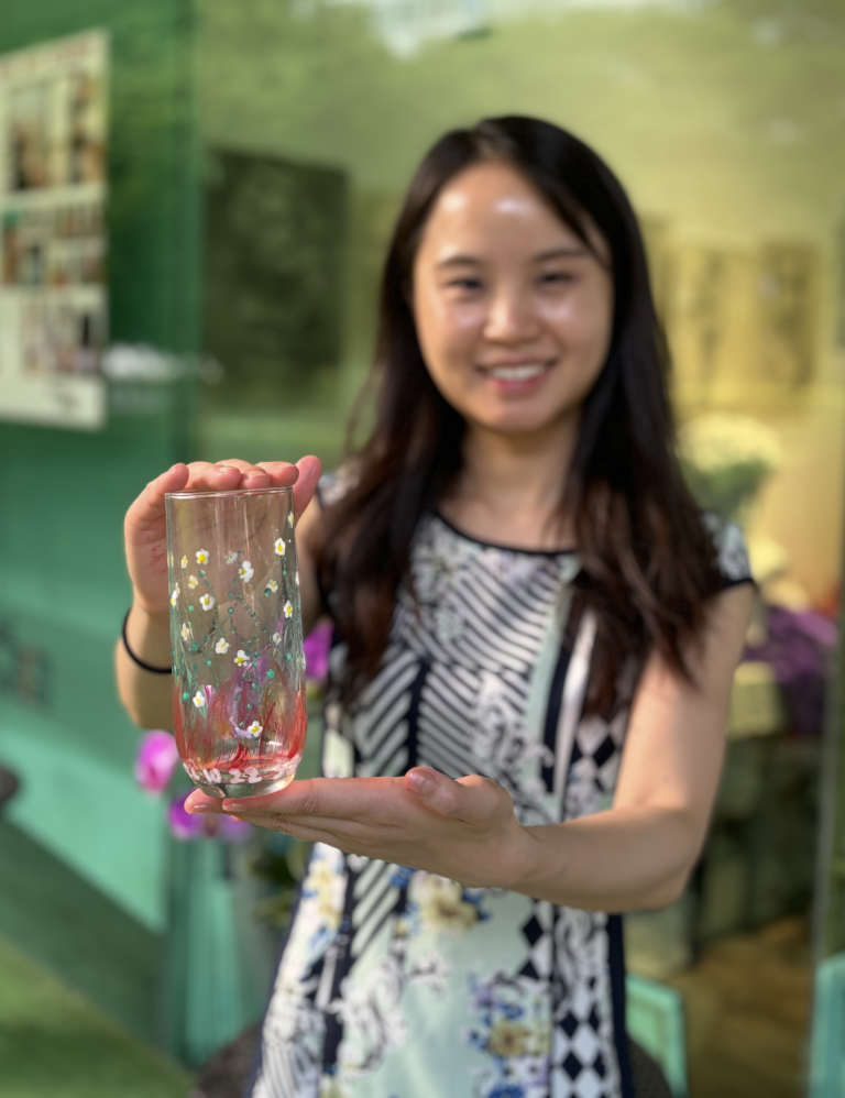 Glass painting activity Easter Day Art Jamming