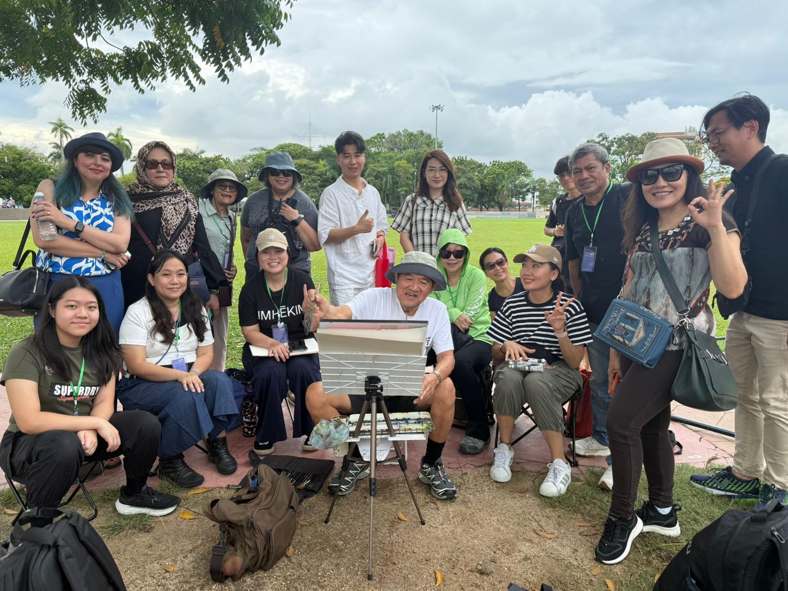 New Art Masterclass Series: Watercolour Landscape Painting with Artist Ong Kim Seng - Upcoming Workshop