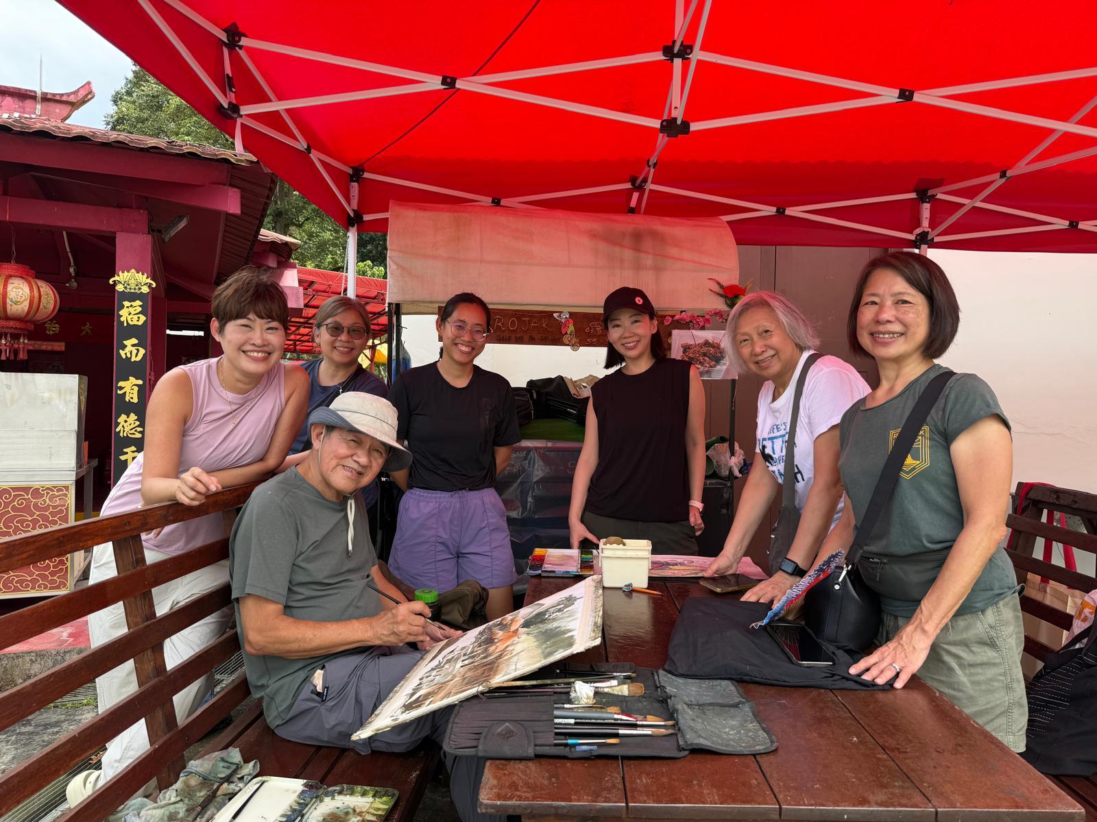 New Art Masterclass Series: Watercolour Landscape Painting with Artist Ong Kim Seng - Upcoming Workshop